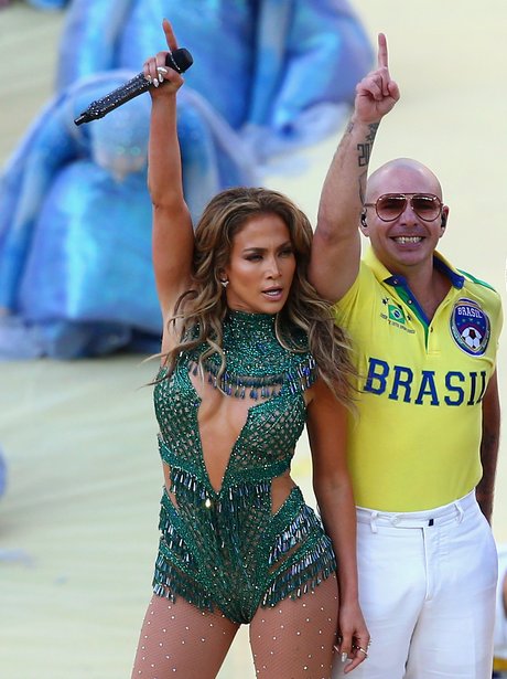 Jennifer Lopez and Pitbull world cup