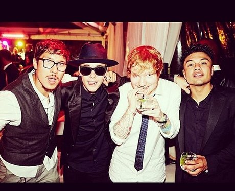 Justin Bieber Ed Sheeran Instagram