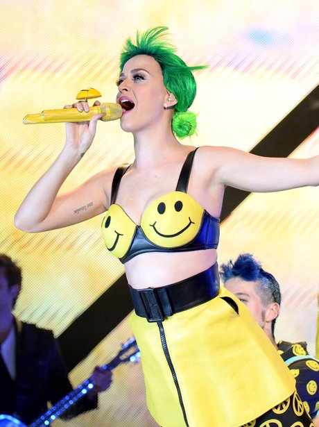 Katy Perry on tour in New York