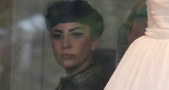 Lady Gaga shopping for wedding dress?