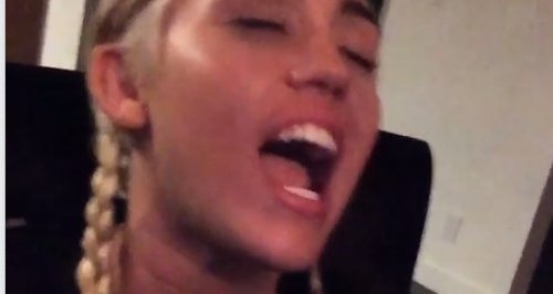 Miley Cyrus Wrecking Ball Instagram