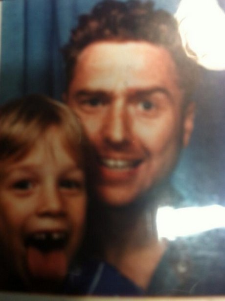 Olly Murs Dad #TBT Instagram