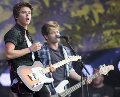 The Vamps live in Hyde Park London