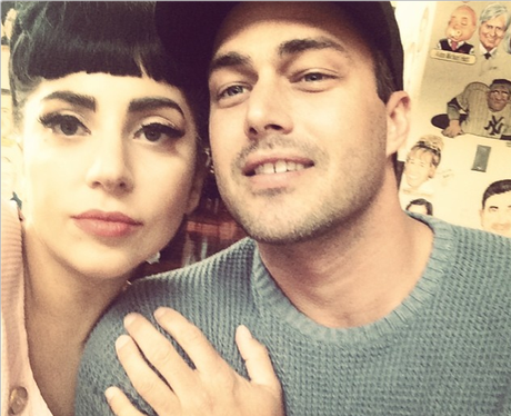 Lady Gaga and Taylor Kinney