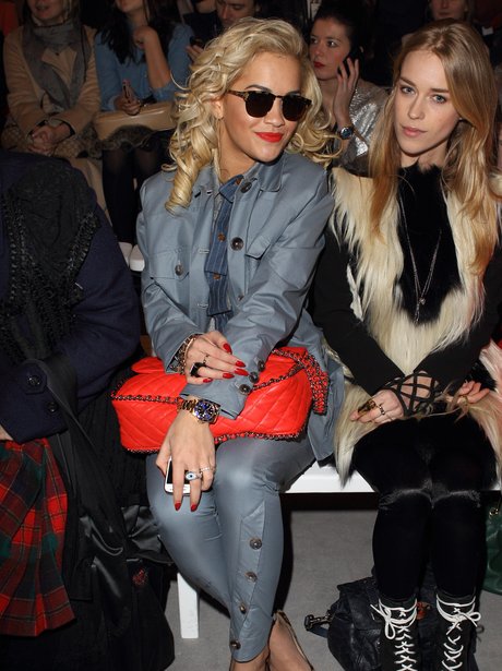 Rita Ora wears sunglasses