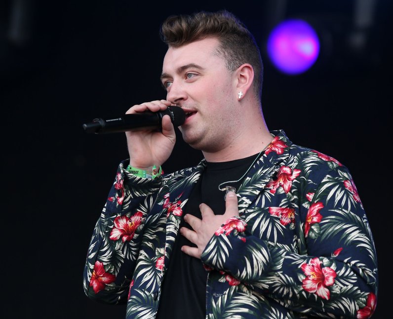 Sam Smith T In The Park 2014