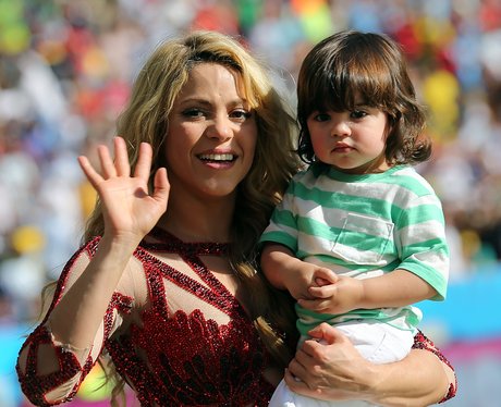 Shakira and Son World Cup 2014