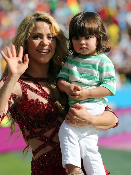 Shakira and Son World Cup 2014