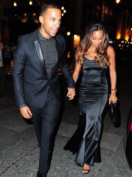 Marvin Humes and Rochelle Wiseman attend Cheryl's wedding party - This ...