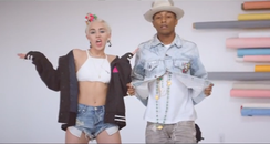 Miley Cyrus Pharrell Williams Come Get It Bae vide