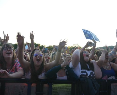 Union J at Ponty's Big Weekend!