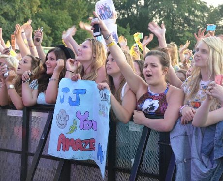 Union J at Ponty's Big Weekend!