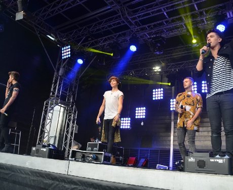 Union J at Ponty's Big Weekend!
