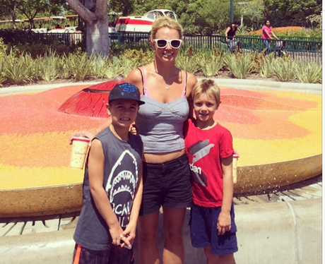 Britney Spears and Sons