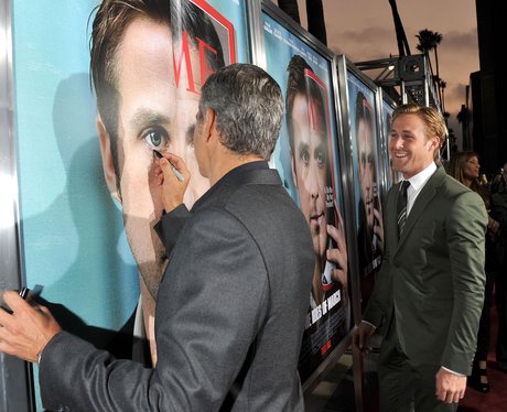 George Clooney and Ryan Gosling