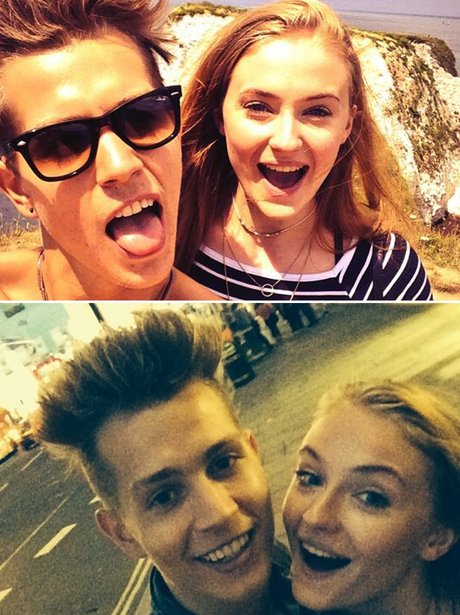 James McVey and Sophie Turner