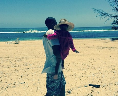 Jay Z and Blue Ivy