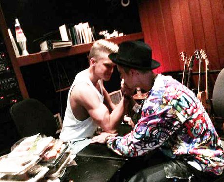 Justin Bieber and Cody Simpson