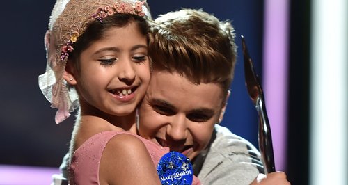 TOO Cute! Justin Bieber Takes A Little Girl As His Date To ...