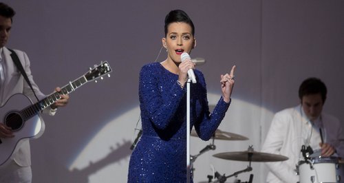 Katy Perry performs at the White House