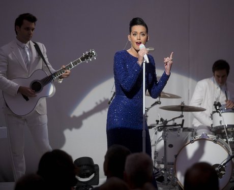 Katy Perry performs at the White House