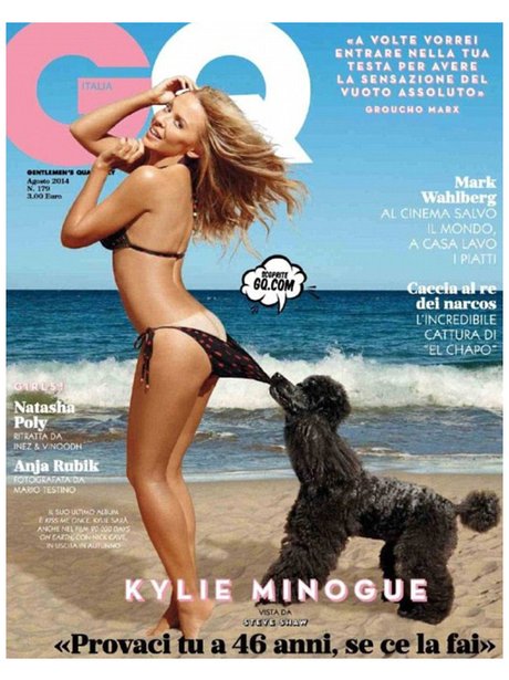 Kylie Minogue GQ Italy 2014