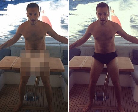 Liam Payne naked instagram picture
