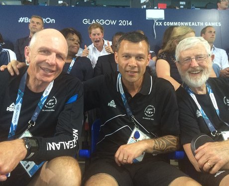 Prince Harry photobomb