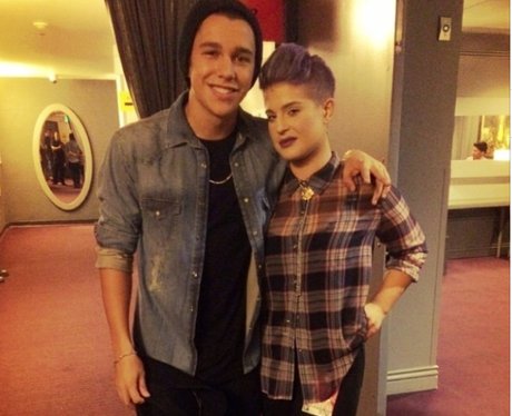 Austin Mahone with Kelly Osbourne