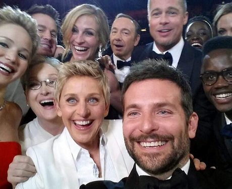 Ellen Oscars Selfie