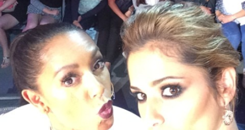 Mel B and Cheryl