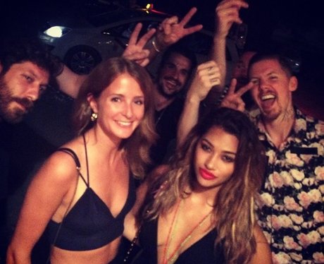 Millie Mackintosh, Pro Green and Vanessa White