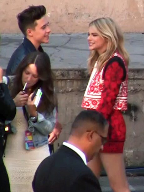 Brooklyn Beckham and Chloe Moretz