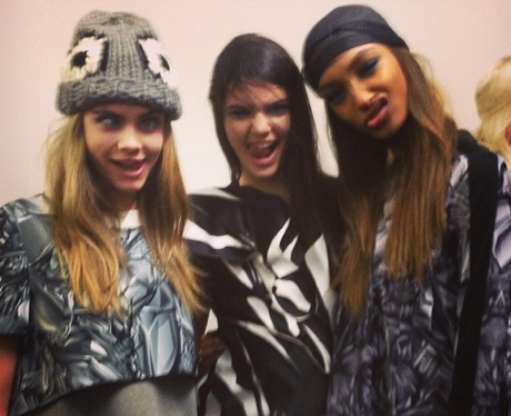 Cara Delevingne and Kendall Jenner