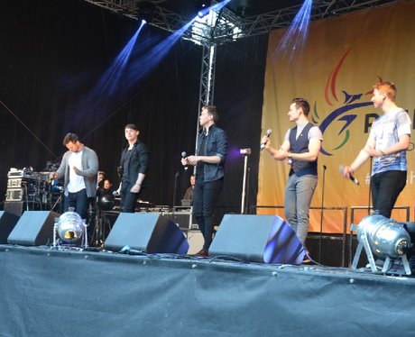 Collabro at Pride Cymru 2014