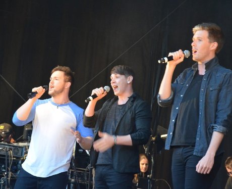 Collabro at Pride Cymru 2014