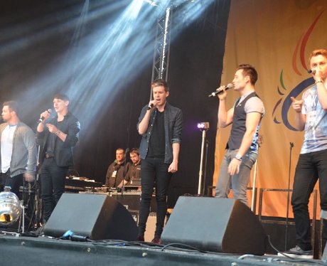 Collabro at Pride Cymru 2014