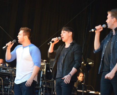 Collabro at Pride Cymru 2014