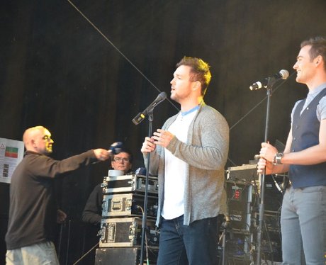 Collabro at Pride Cymru 2014