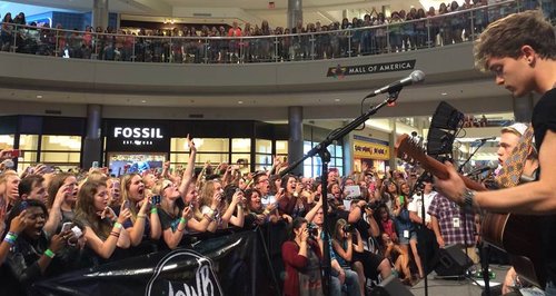 The Vamps PR Mall Of America