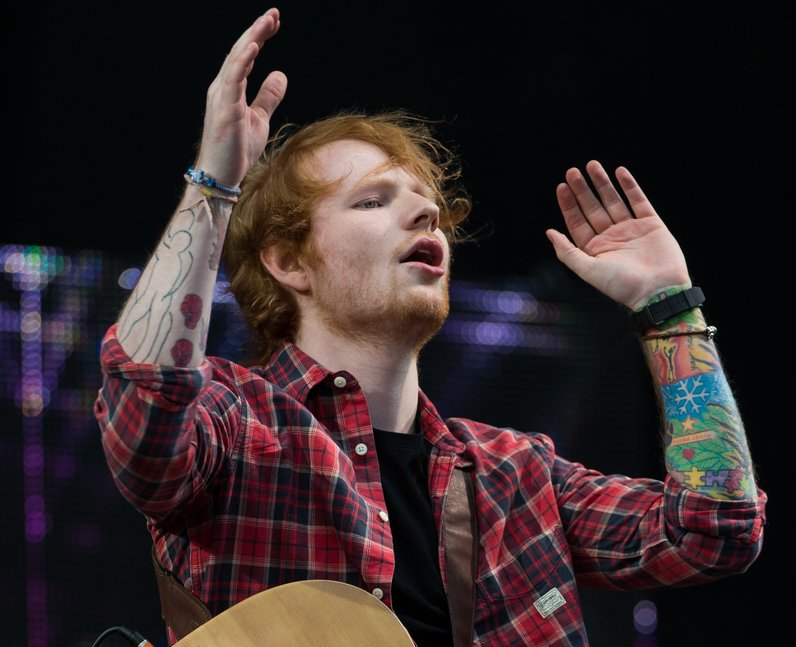 Ed Sheeran V Festival 2014