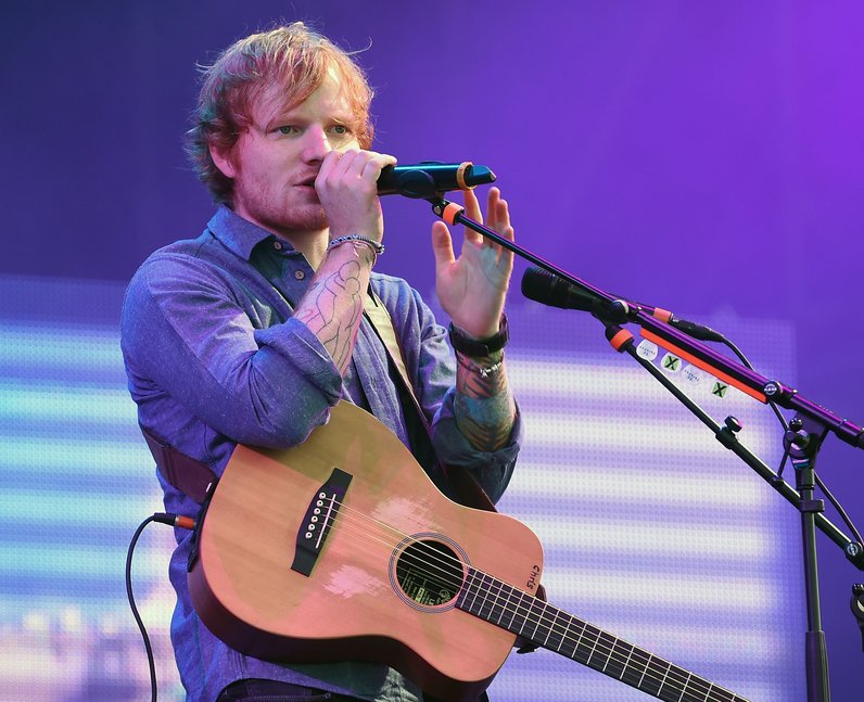 Ed Sheeran V Festival 2014