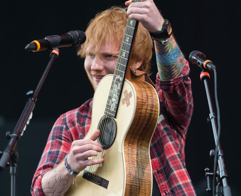 Ed Sheeran V Festival 2014
