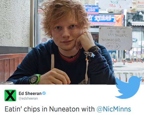 Ed Sheeran Week's Best Tweets