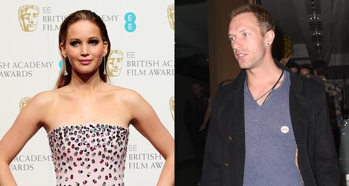 Jennifer Lawrence and Chris Martin