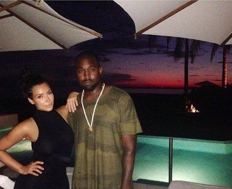 Kim Kardashian and Kanye West Mexico