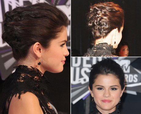 Selena Gomez Hair Up