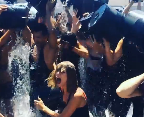 Taylor Swift Ice Bucket Challenge