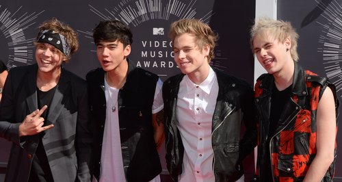 5 Seconds Of Summer MTV VMA 2014 Red Carpet