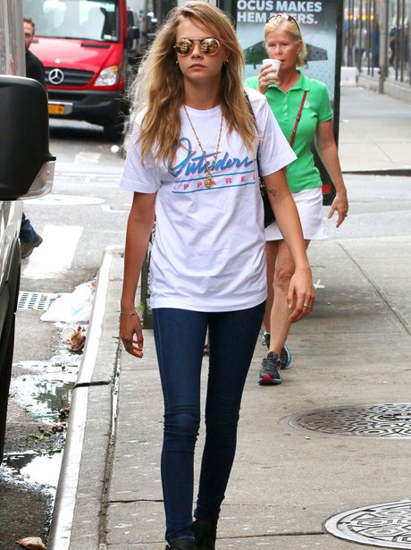 Cara Delevingne in New York